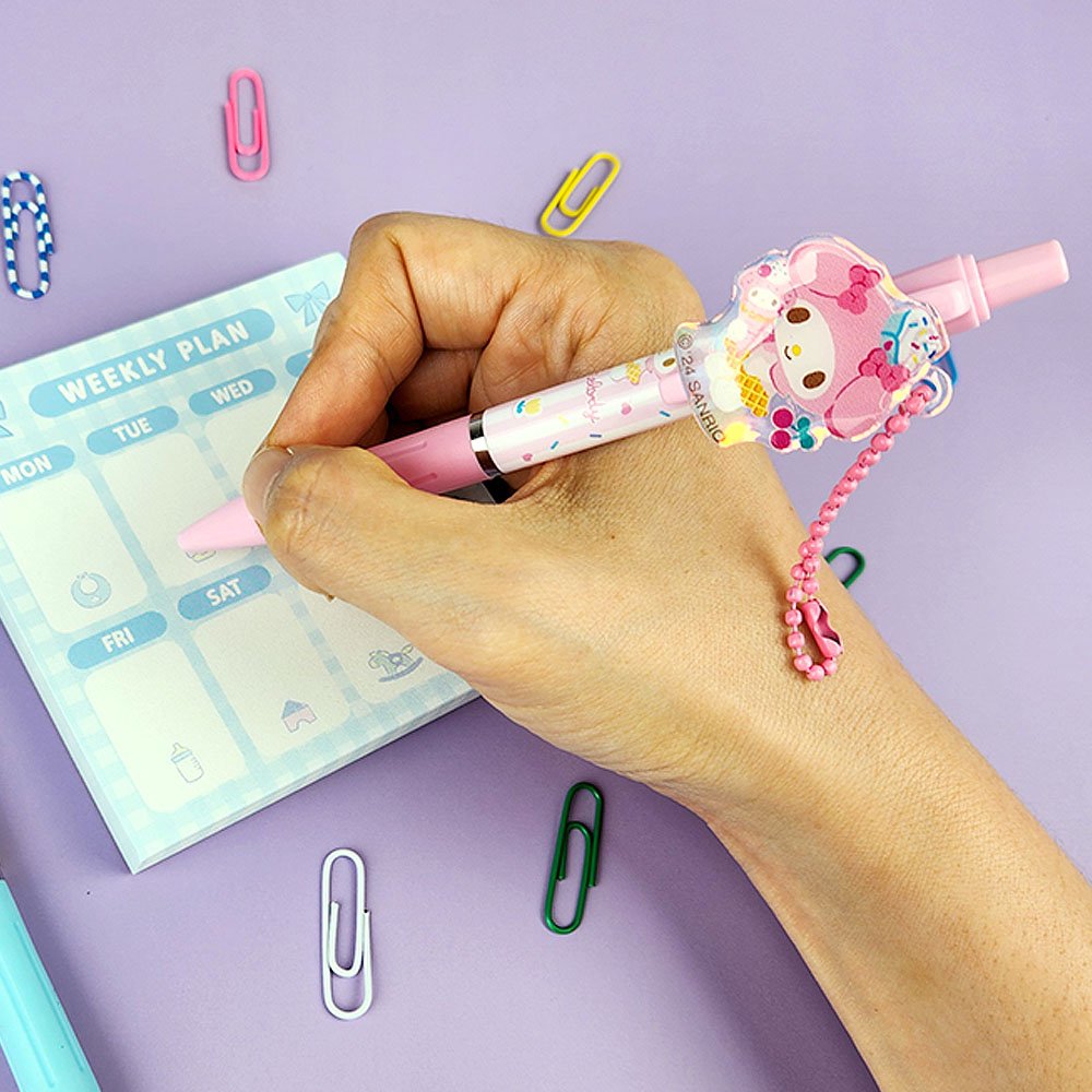 Sanrio Mechanical Pencil with Aurora Acrylic Clip