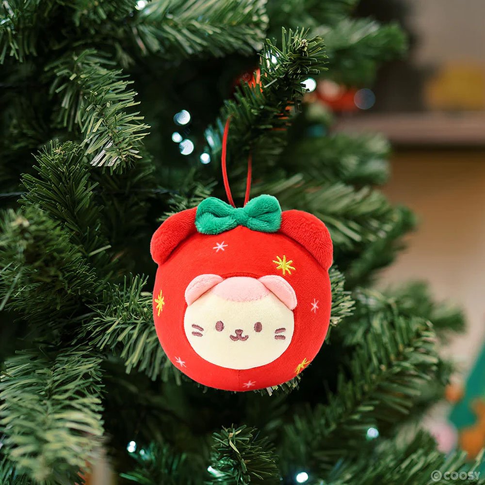 Anirollz Christmas Ball Kittiroll Plush Ornament