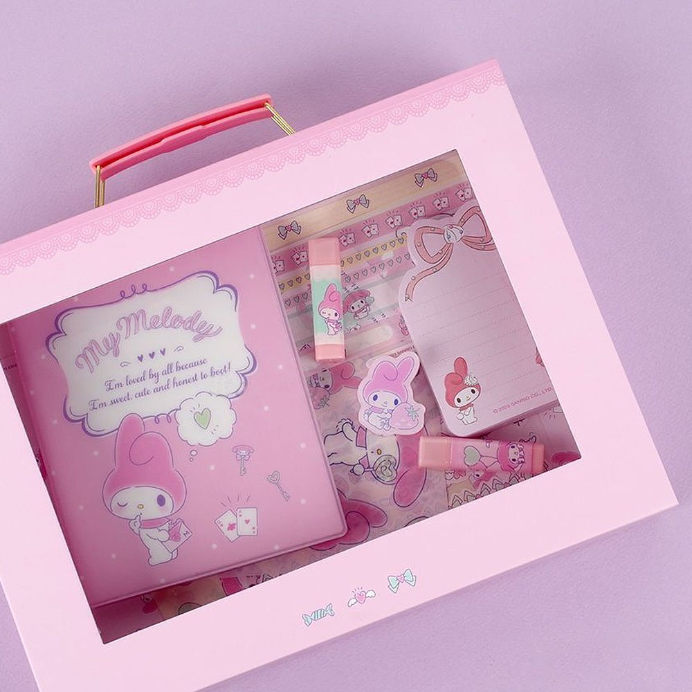Sanrio My Melody Diary & Sticker Bag Gift Set