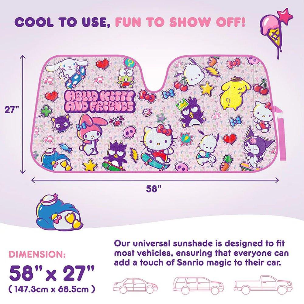 Sanrio Characters Car Sunshade
