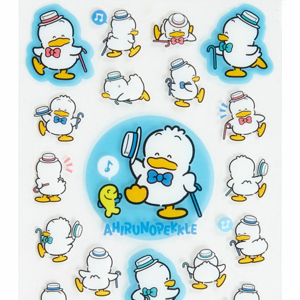 Sanrio Pekkle Singing & Dancing Sticker Sheet