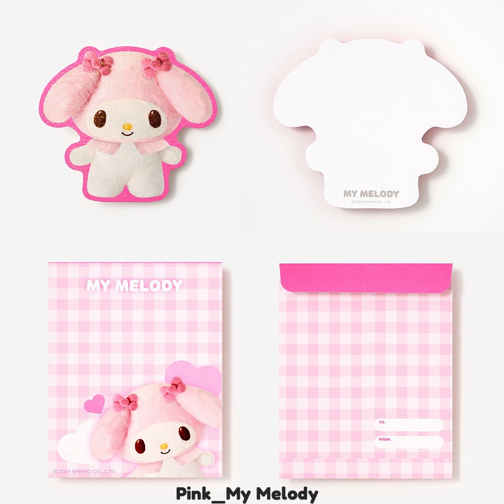 Sanrio Letter Card, Letter card and envelopes, Hello Kitty Letter card and envelopes, My Melody Letter card and envelopes, Cinnamoroll Letter card and envelopes, Pochacco Letter card and envelopes, Kuromi Letter card and envelopes, Invitaions card
