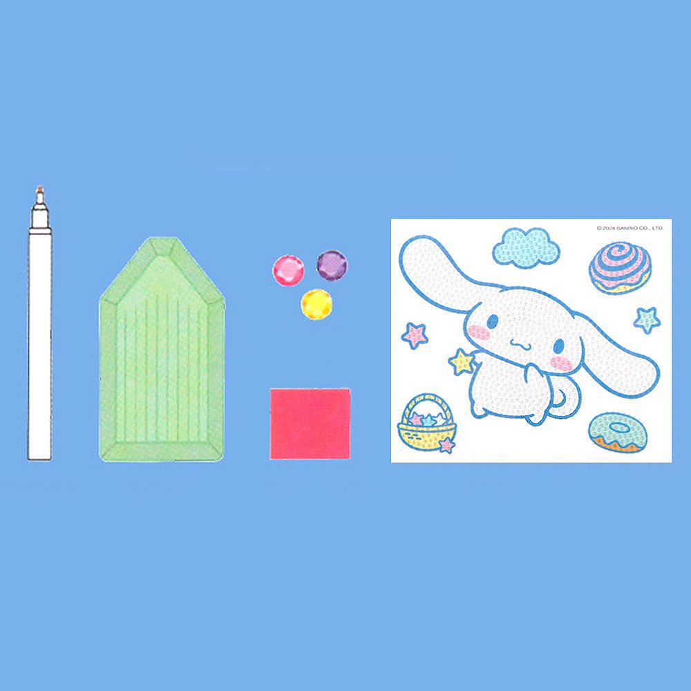 Sanrio Cinnamoroll & Pochacco Diamond Painting Sticker DIY Kit