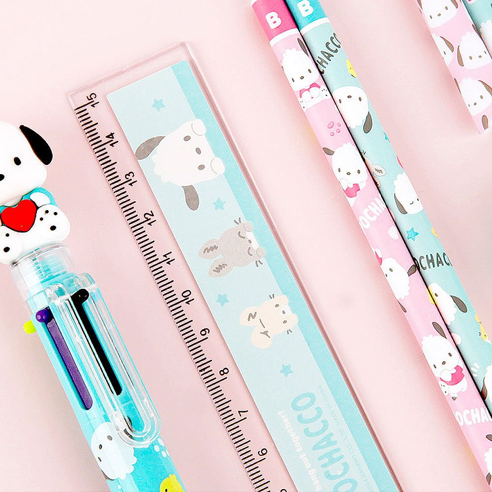 Sanrio Pochacco Case Stationery Set