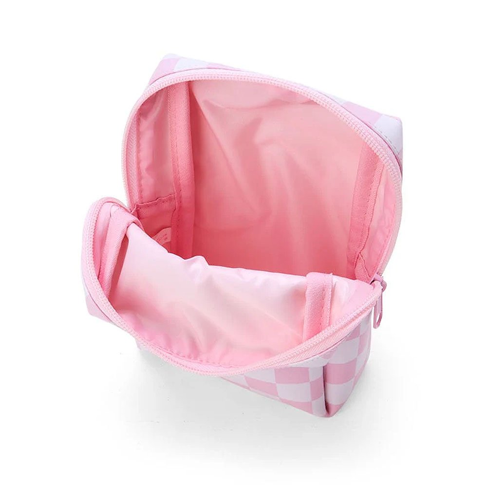 Sanrio Characters PVC Shoulder Bag :Pastel Check