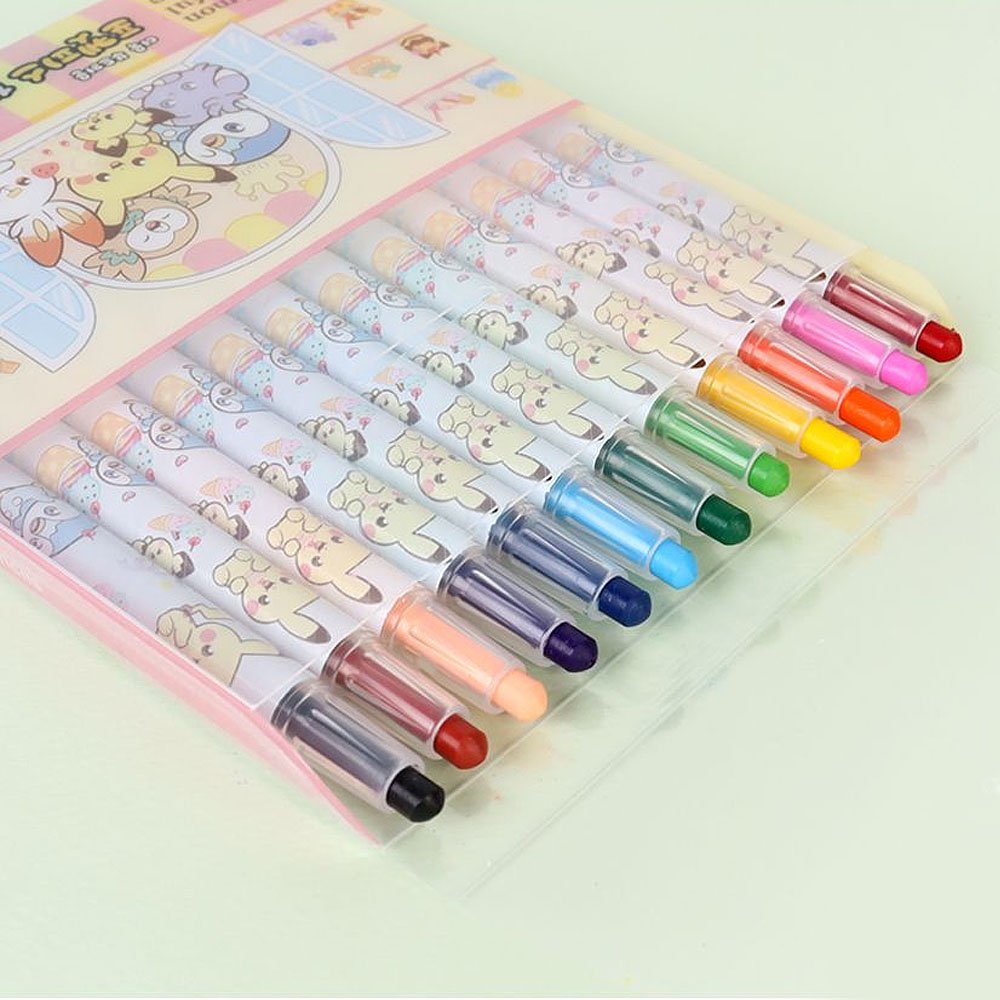 Pokemon Twist Up 12-Color Pencil Set