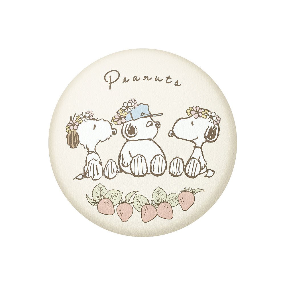 Peanuts Snoopy Leather Can Badge Blind Box