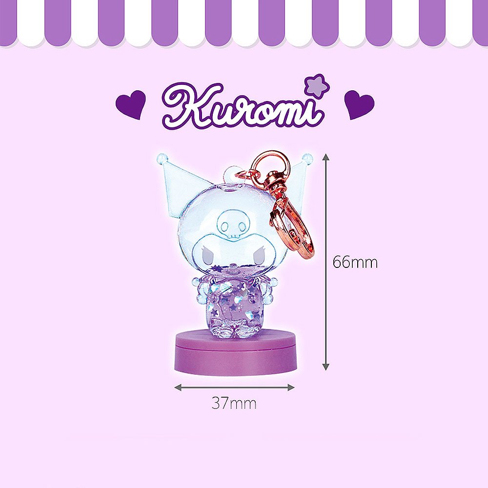 Sanrio Characters Random Water Liquid Stamp Keychain