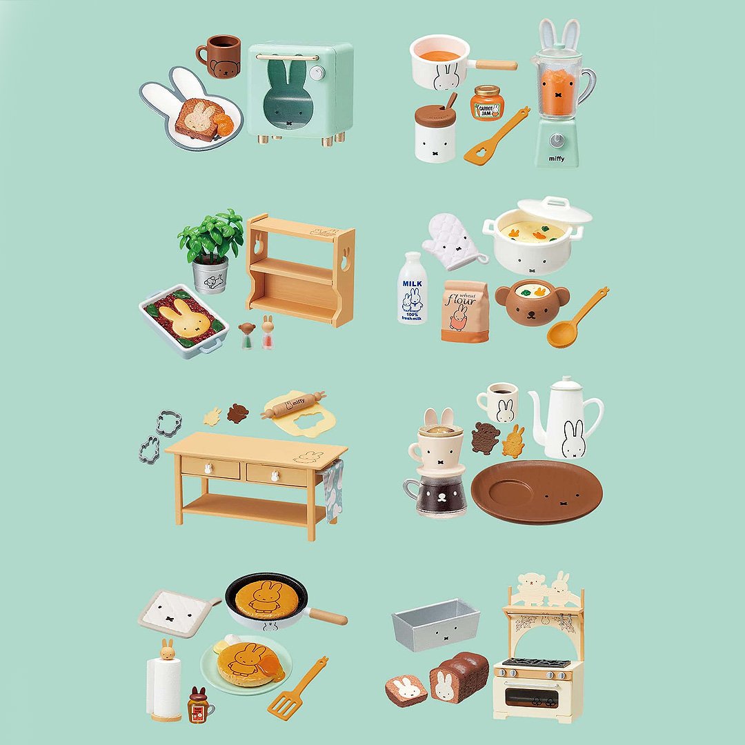 Re-Ment Miffy Natural Kitchen Blind Box Mini Figure