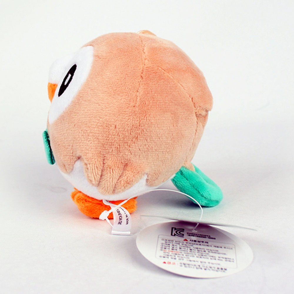 Pokemon Rowlet Clip-On Plush