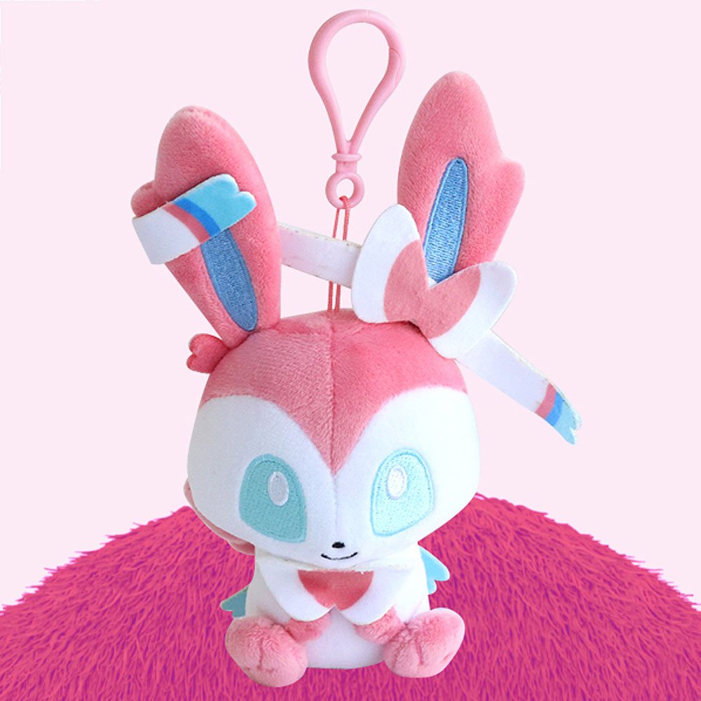 Pokemon Cutie-Pop Sylveon Clip-On Plush
