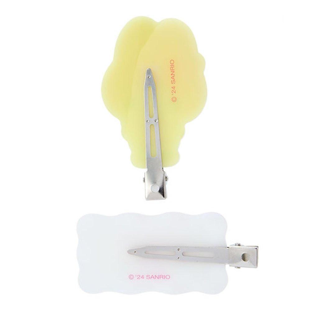 My Melody Hair Clip Set :Pastel Check