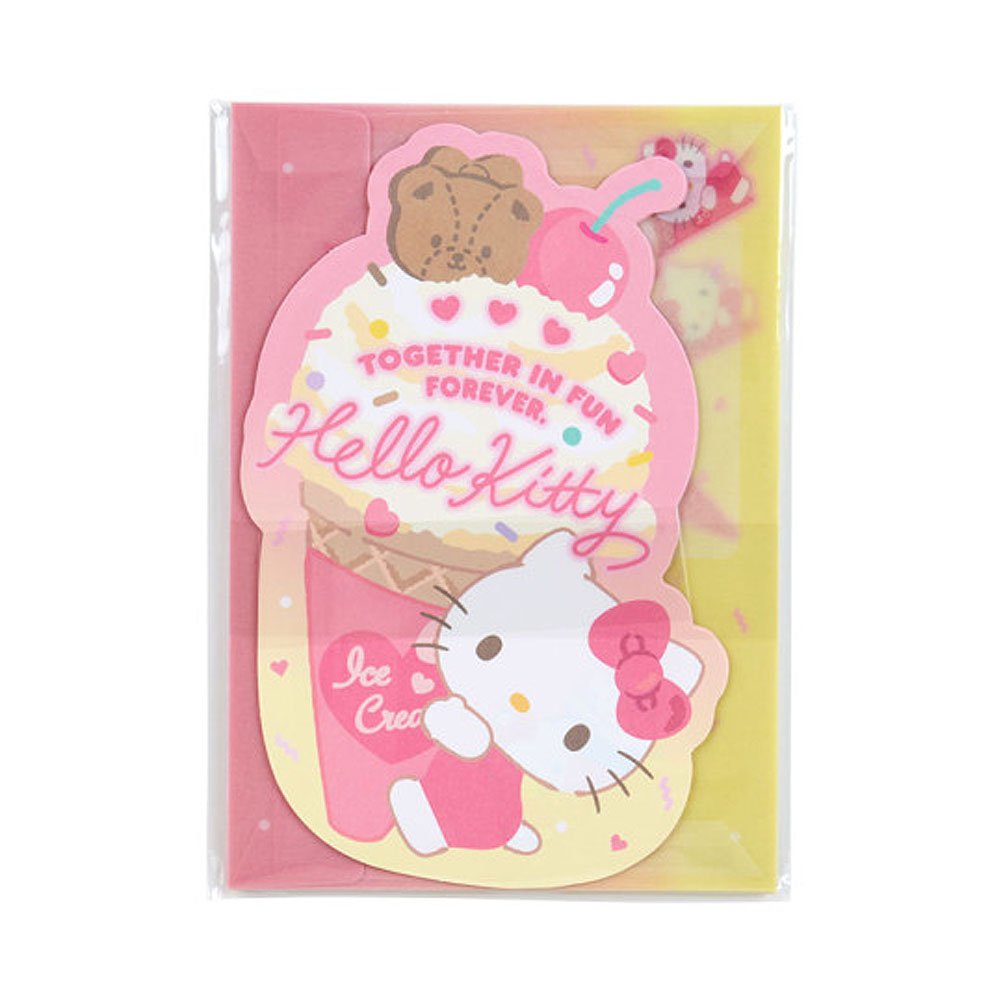 Hello Kitty Letter Set :Ice Cream Party