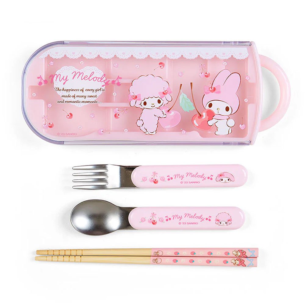 Sanrio My Melody Everyday Utensil Set Trio