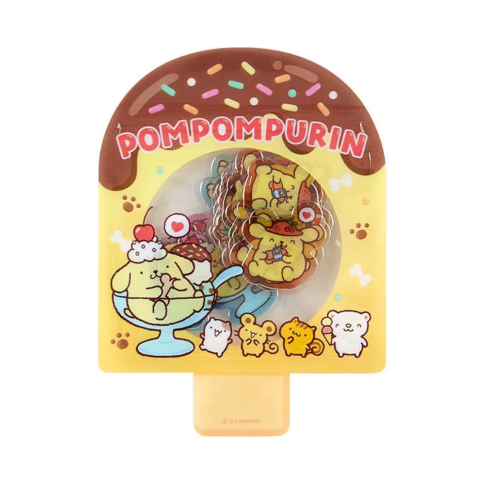 Sanrio Pompompurin 30-Pc Popsicle Mini Sticker Pack
