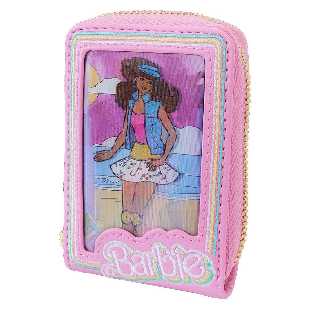 Loungefly x Barbie™ 65th Anniversary Doll Box Triple Lenticular Zip Around Wallet