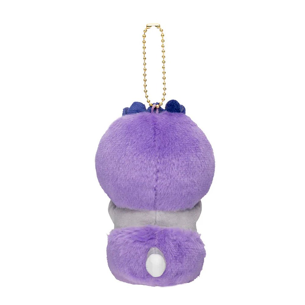 Mofusand Harvested Mascot Plush Keychain :Blue Berry