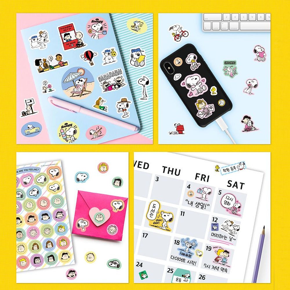 Peanuts Snoopy Mini Sticker Book