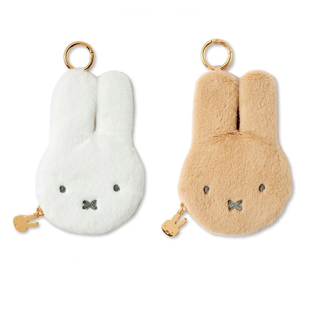 Miffy Face Slim Clip-On Pouch