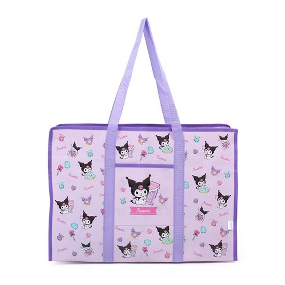 Sanrio Kuromi Heart 20"Tarpaulin Bag