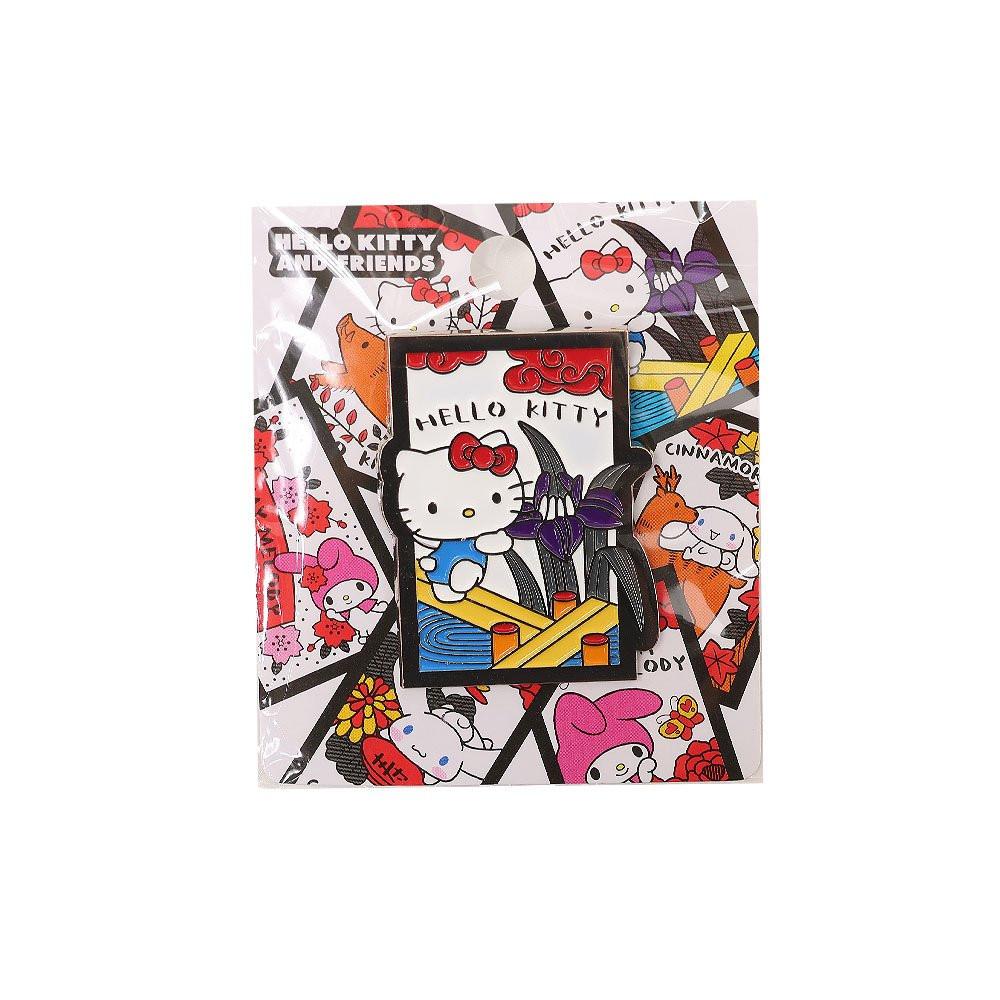 Sanrio Hello Kitty Hanfuda Pin Badge