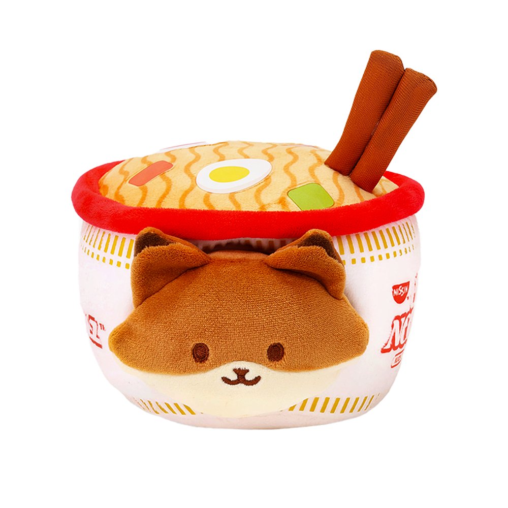 Anirollz x Cup Noodles Bowl Foxiroll Small Outfitz Plush