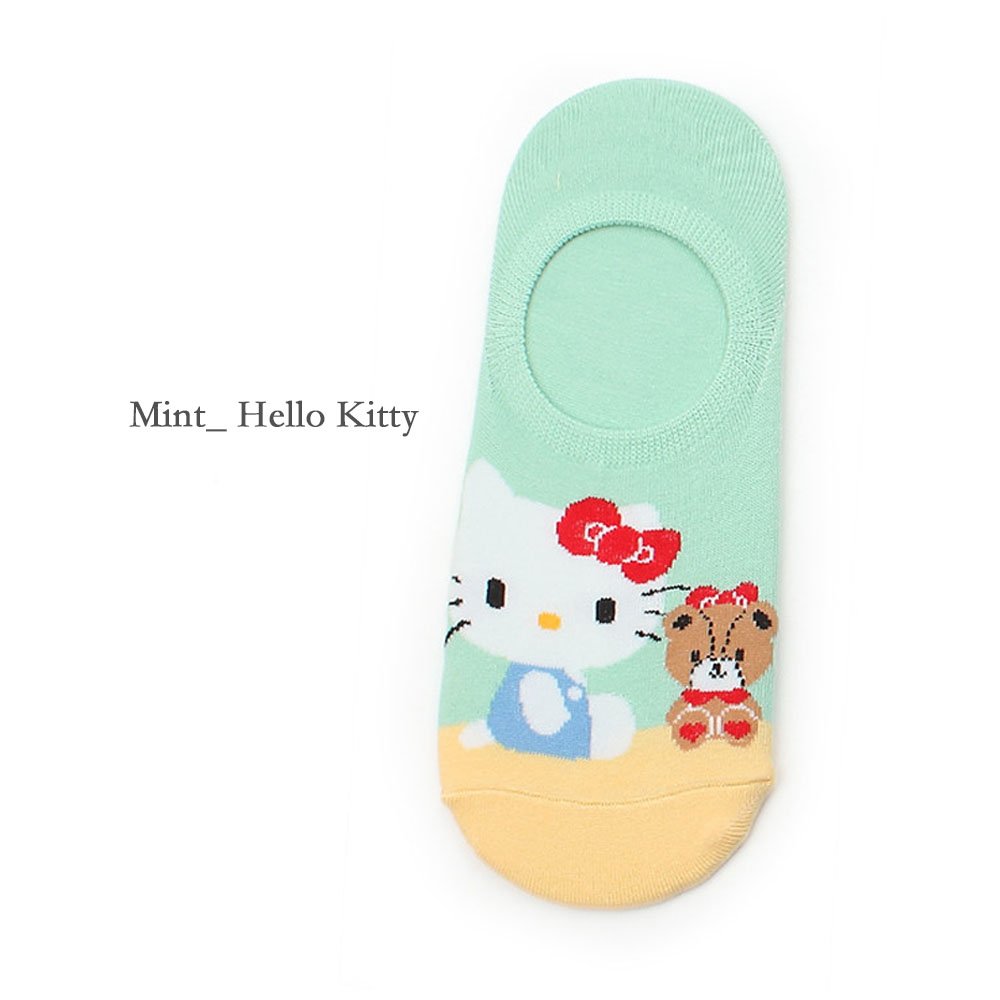 Sanrio Characters Buddy No Show Socks