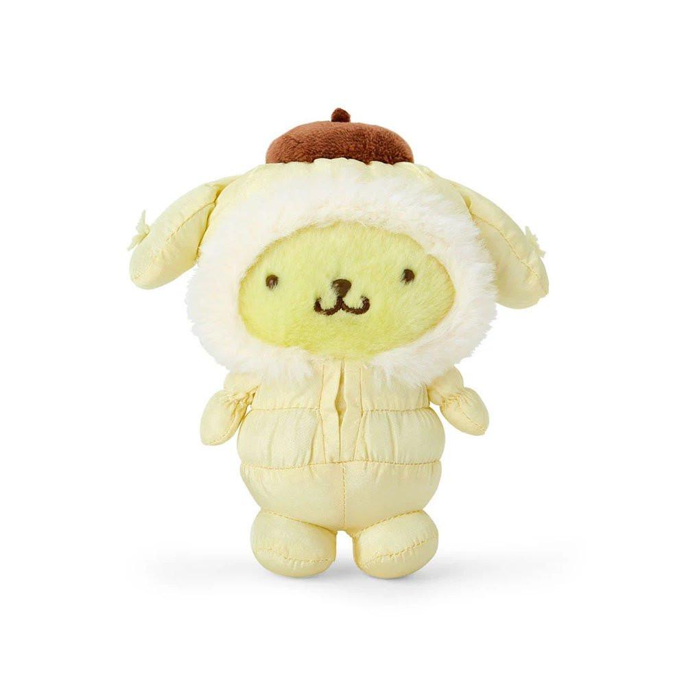 Sanrio Pompompurin Mascot Clip-On Plush: Fuwa Puku
