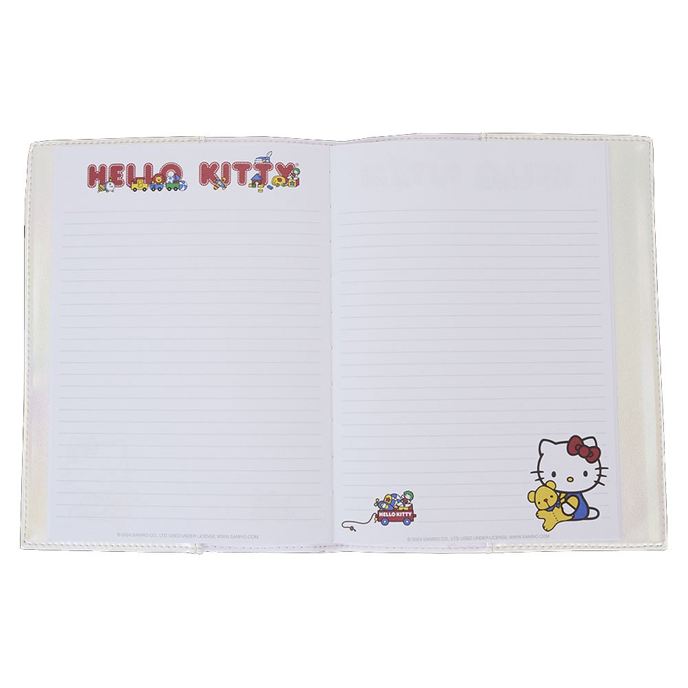 Loungefly x Sanrio Hello Kitty 50th Anniversary Cosplay Pearlescent Refillable Stationery Journal