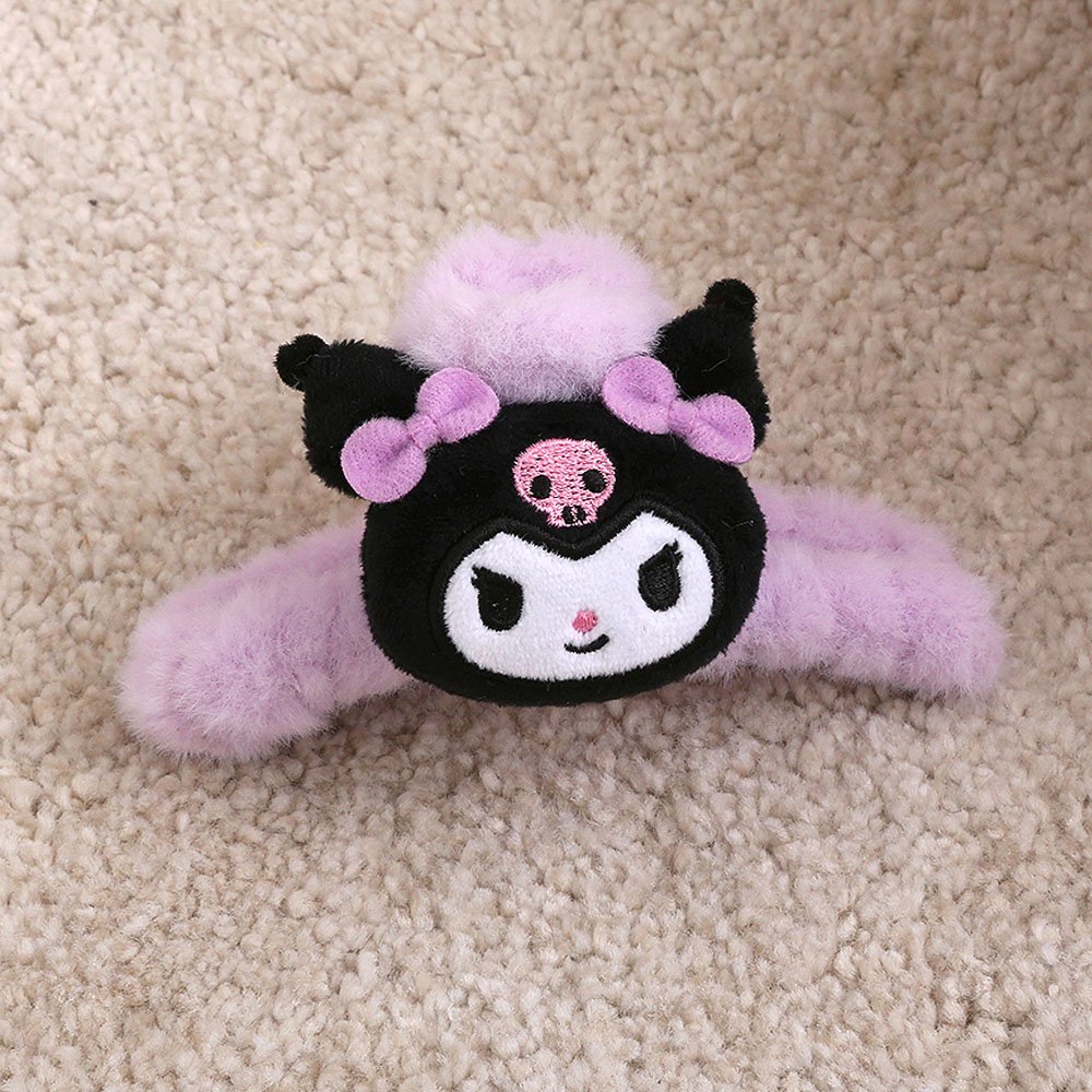Sanrio Characters Plush Hair Claw Clip