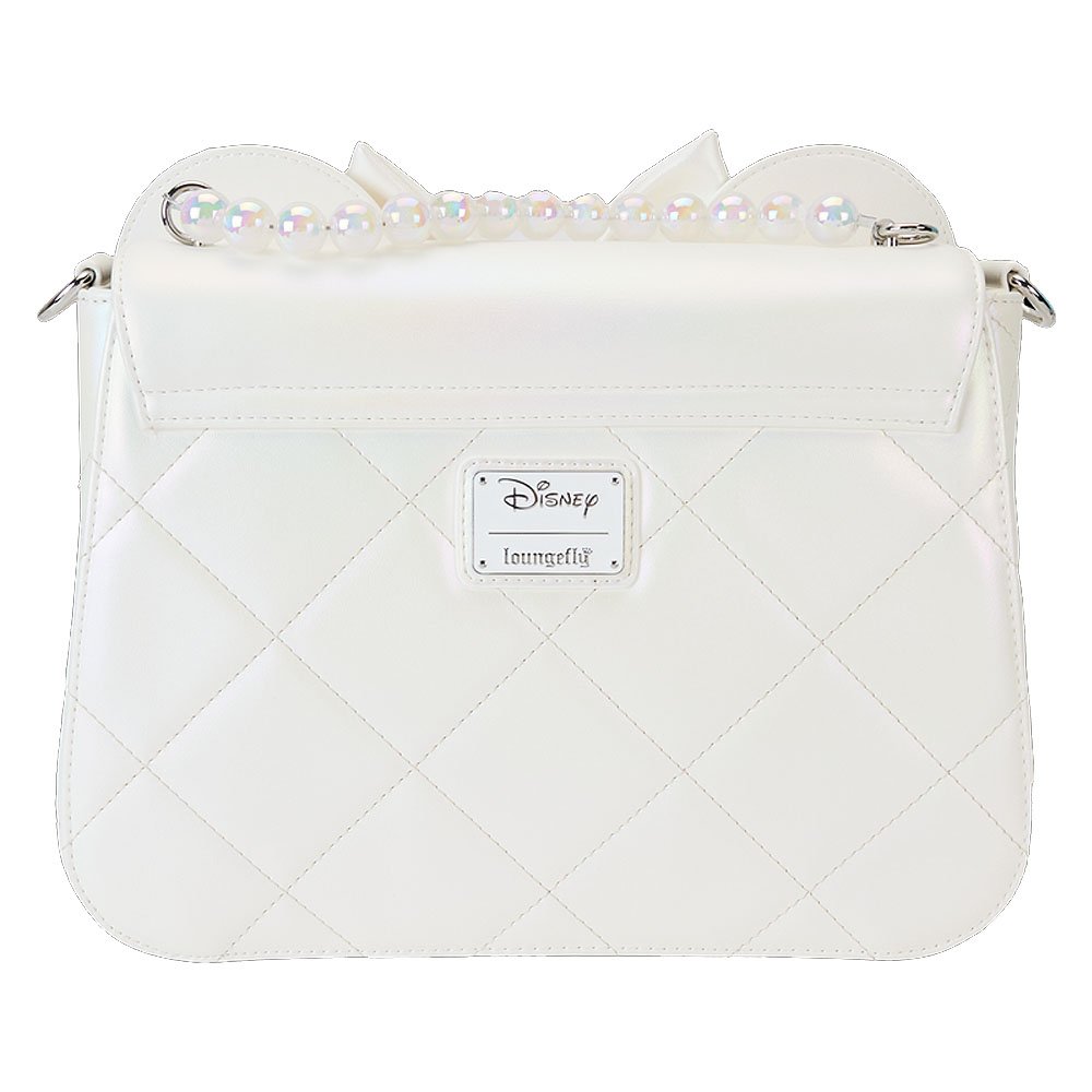 Loungefly x Minnie Mouse Iridescent Wedding Crossbody Bag