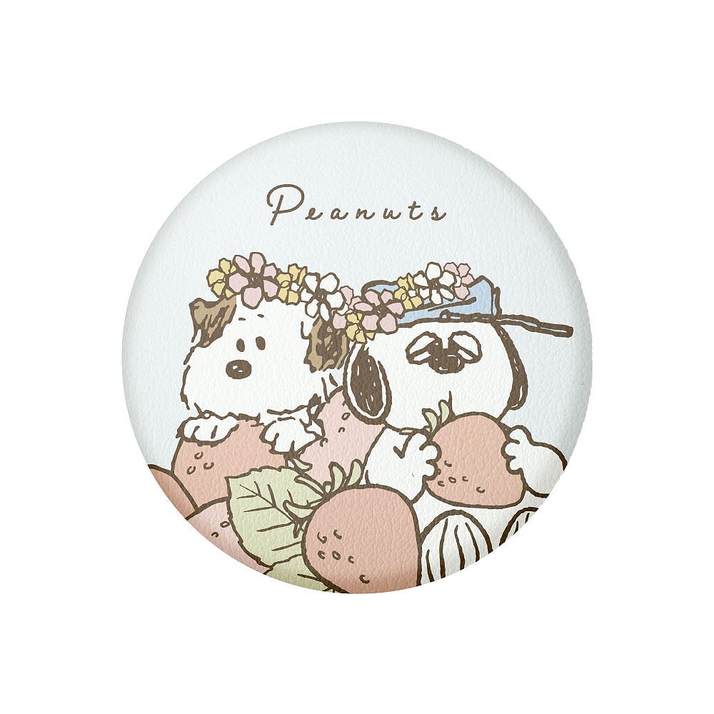 Peanuts Snoopy Leather Can Badge Blind Box