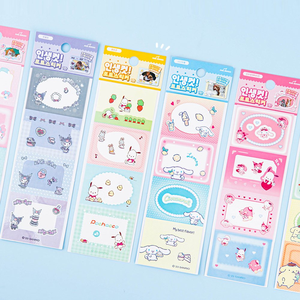 Sanrio Characters Photo Deco Sticker