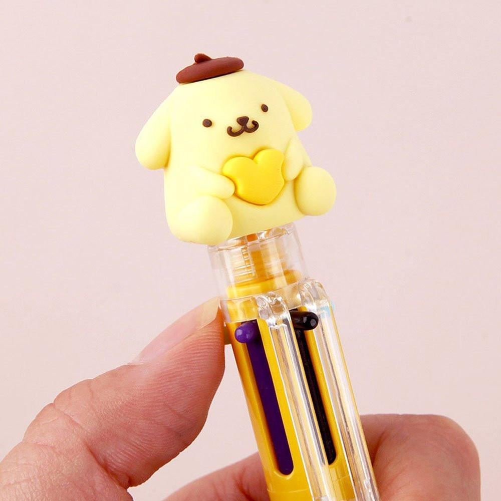 Sanrio Pompompurin Figure 6-Color Pen