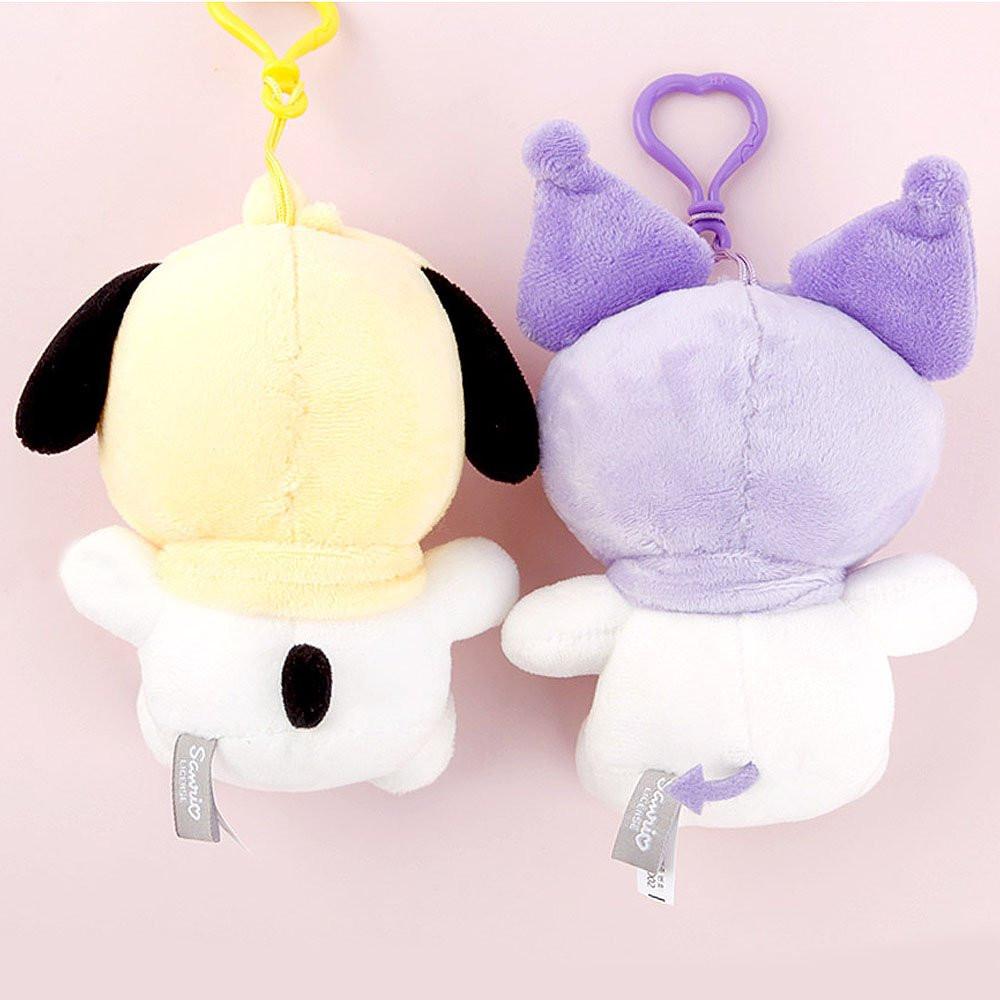 Sanrio Characters Friends Bandana Clip-On Plush