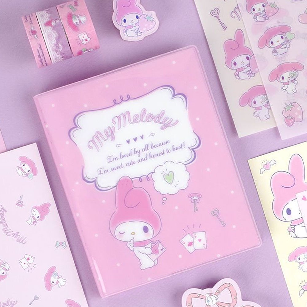 Sanrio My Melody Diary & Sticker Bag Gift Set