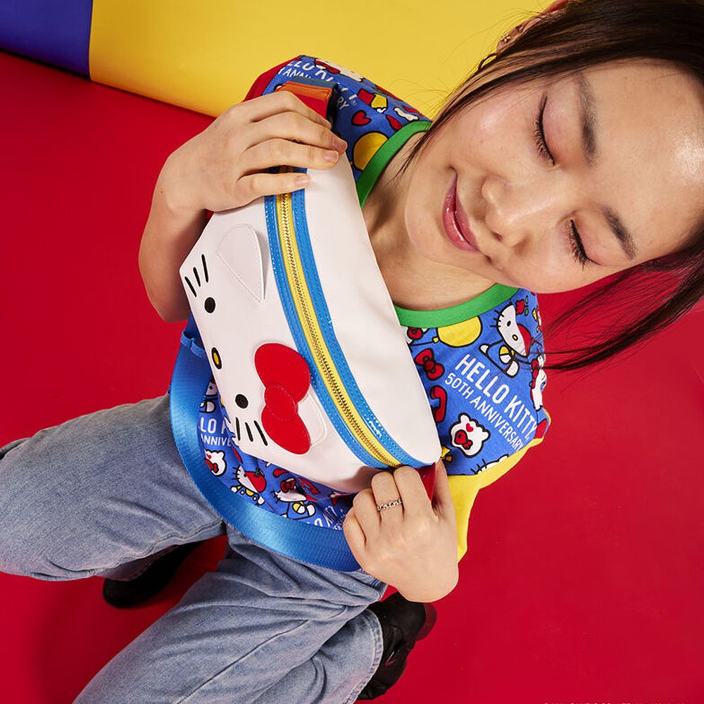 Loungefly x Sanrio Hello Kitty 50th Anniversary Cosplay Convertible Belt Bag