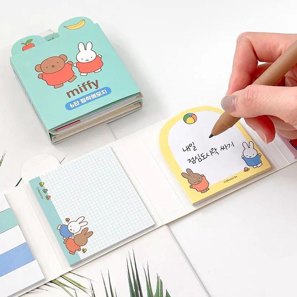 Miffy 6-Sided Sticky Memo Pad