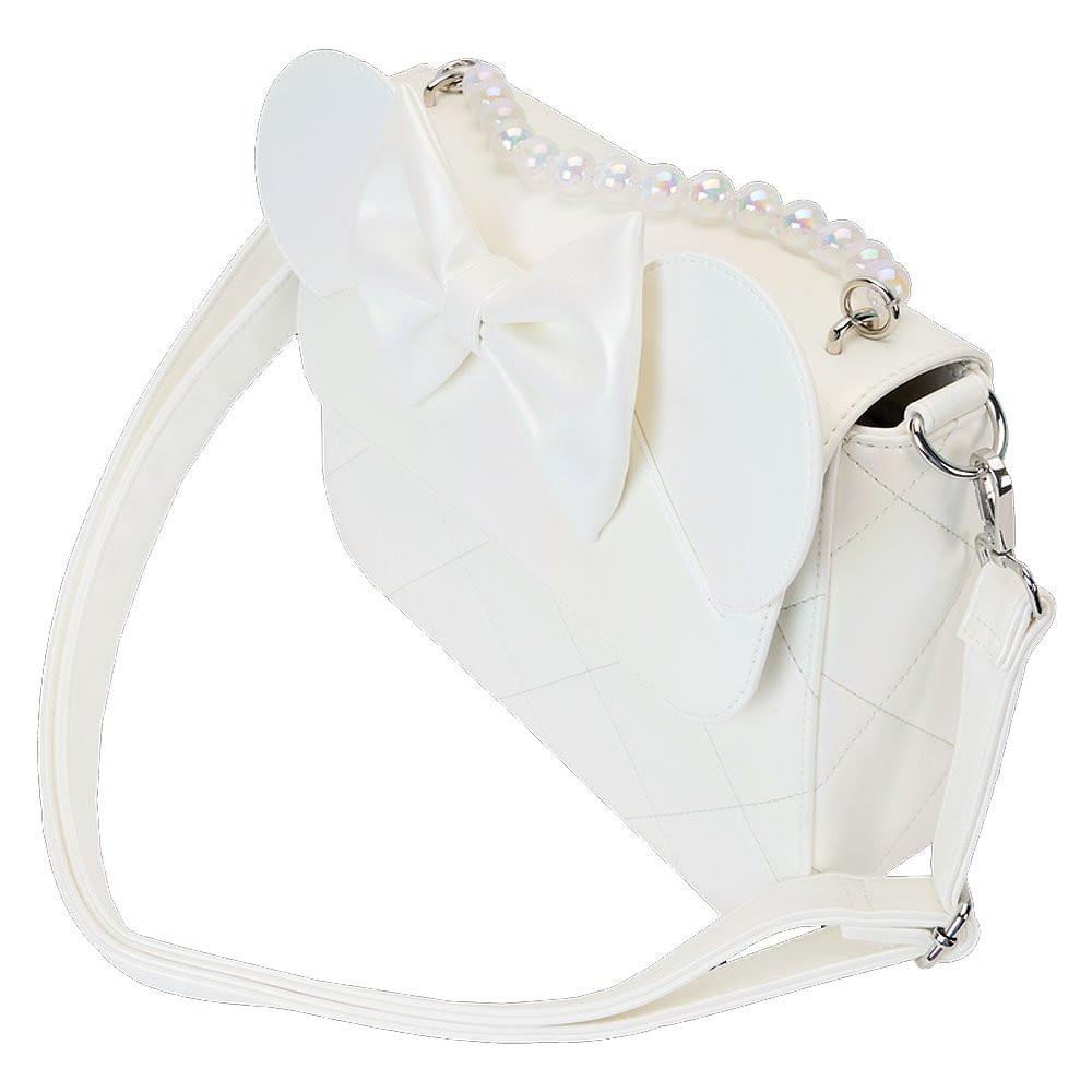 Loungefly x Minnie Mouse Iridescent Wedding Crossbody Bag