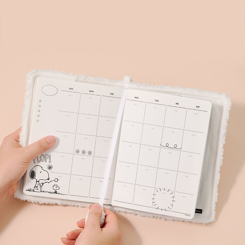Peanuts Snoopy Bubbly Diary Planner