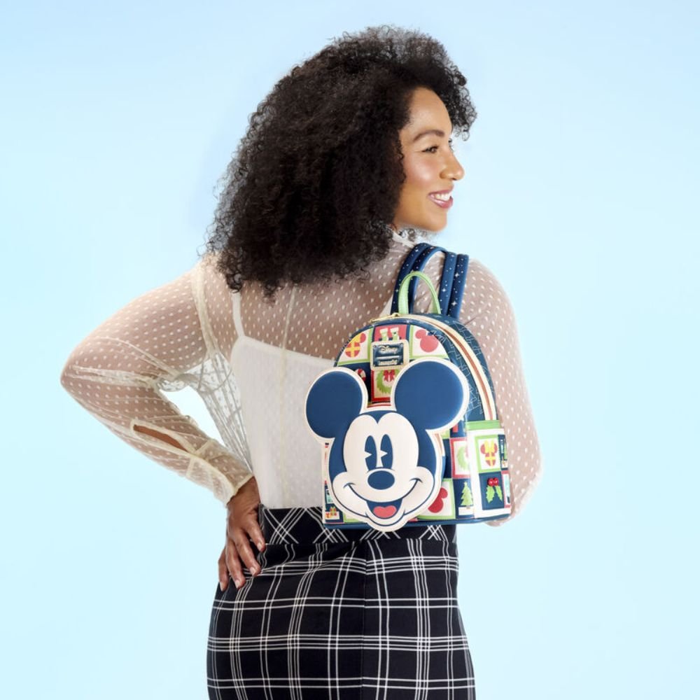 Loungefly x Mickey Mouse Holiday Mini Backpack