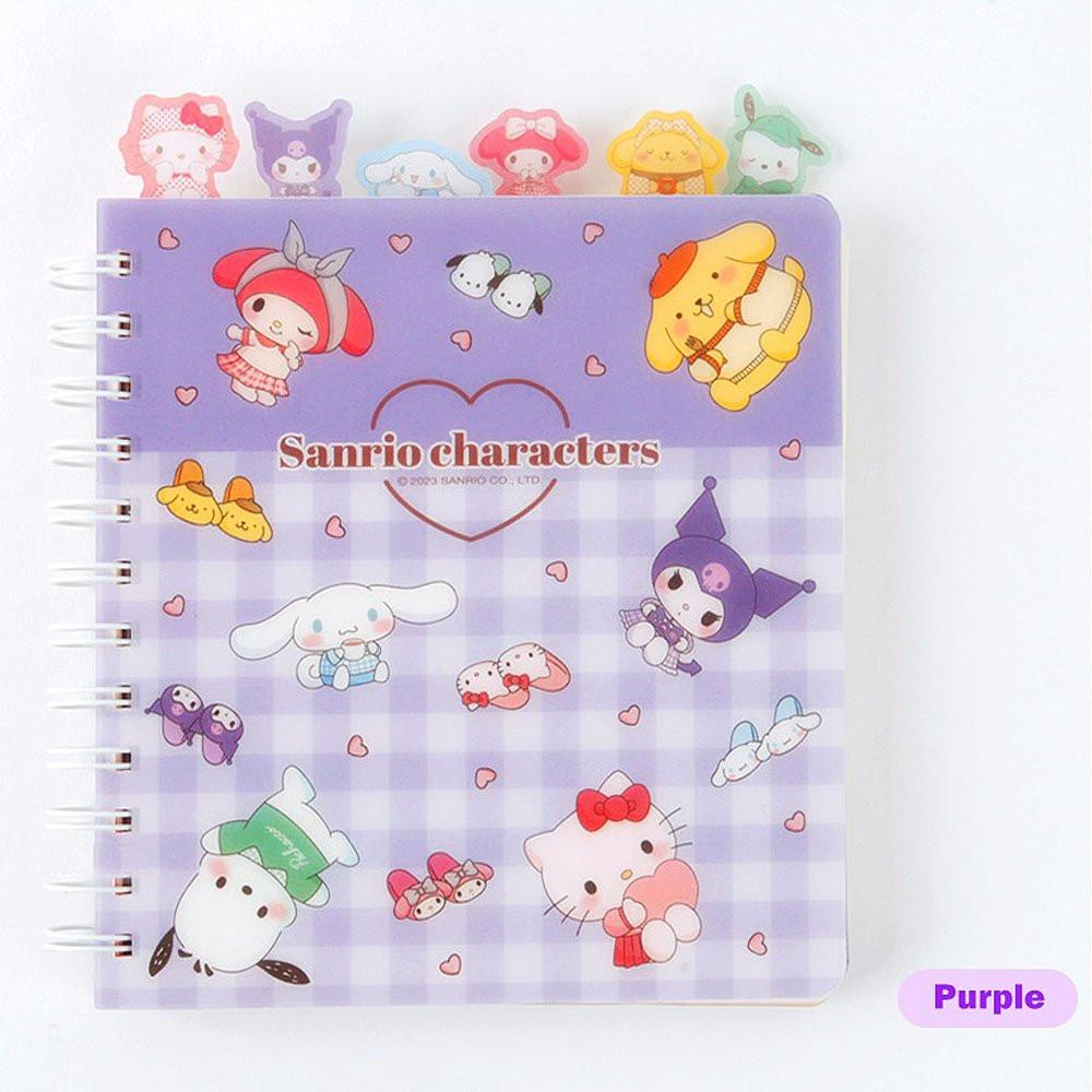 Sanrio Characters Index Notebook