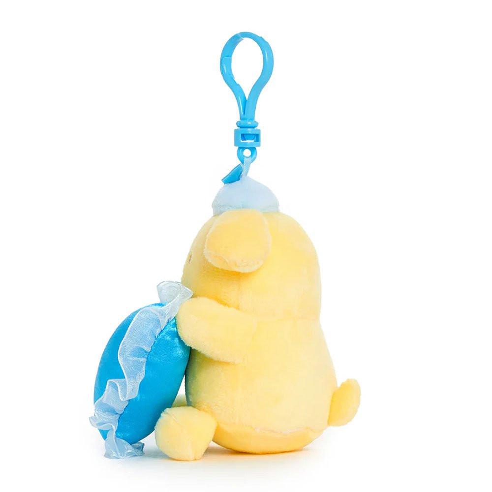 Sanrio Pompompurin Mascot Clip-On Plush : Something Blue