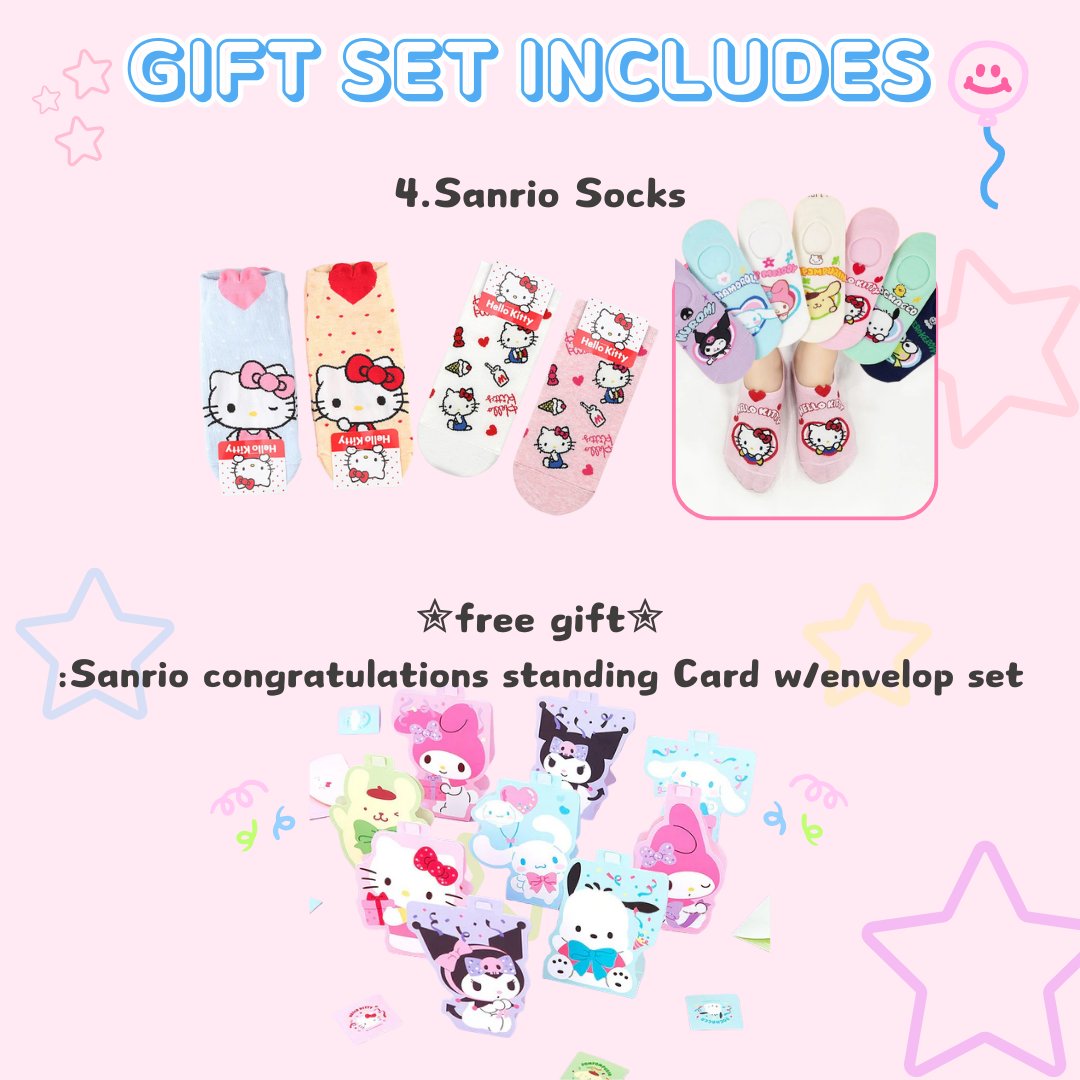Sanrio Happy Birthday Gift Set
🎂