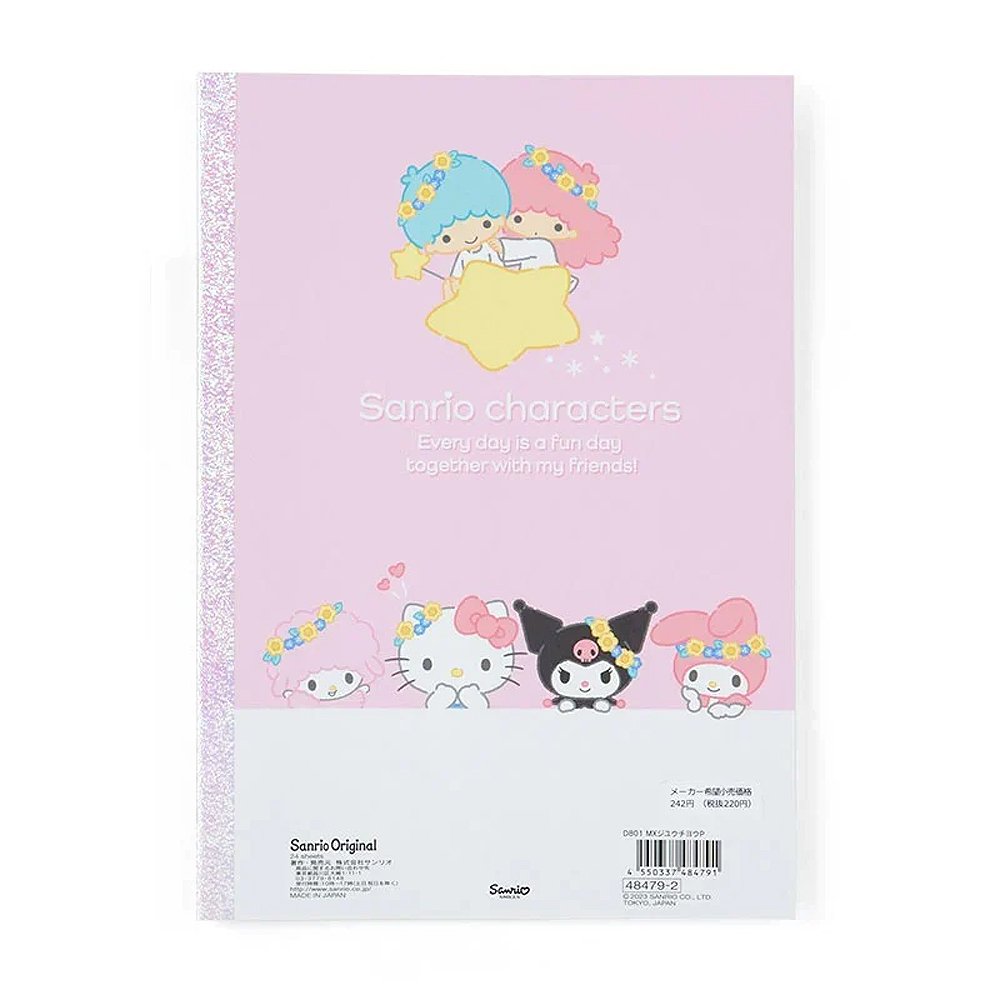 Sanrio Characters Notebook Set