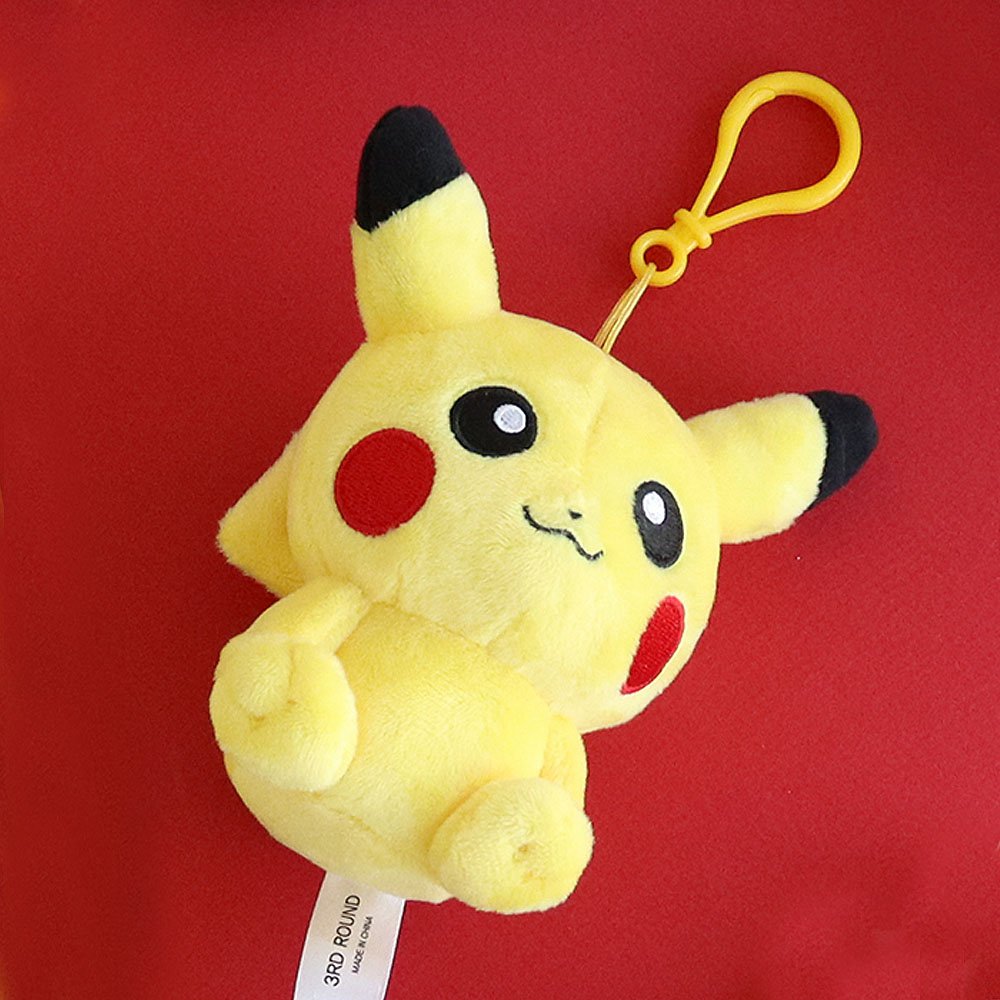Pokemon Cutie-Pop Pikachu Clip-On Plush