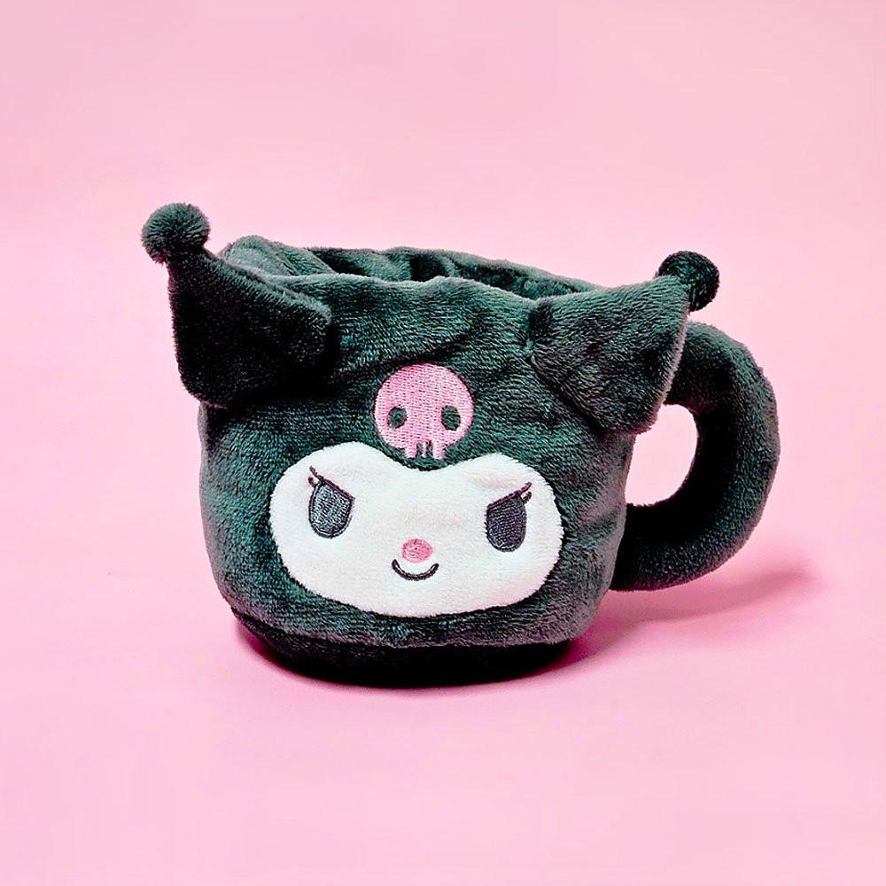 Sanrio Kuromi Mug Cup Plush Pencil Holder