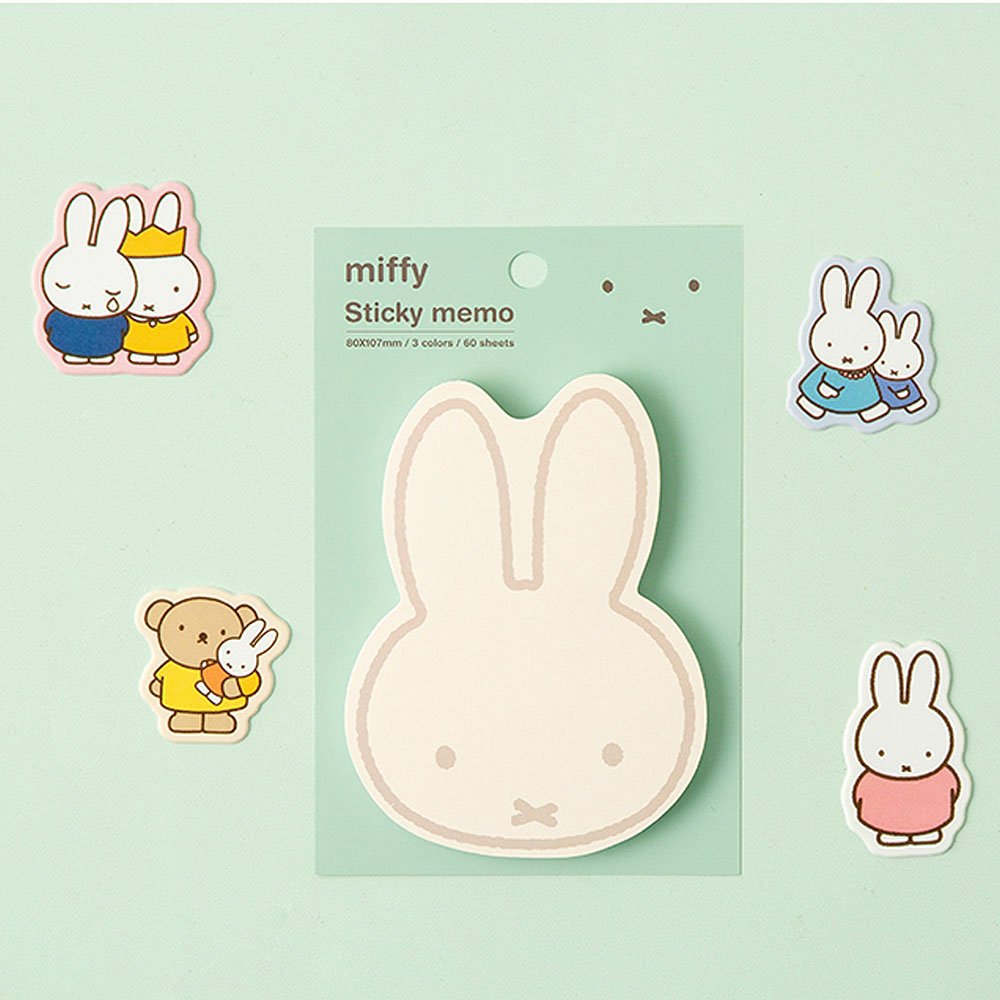 Miffy Die-Cut Sticky Memo Pad