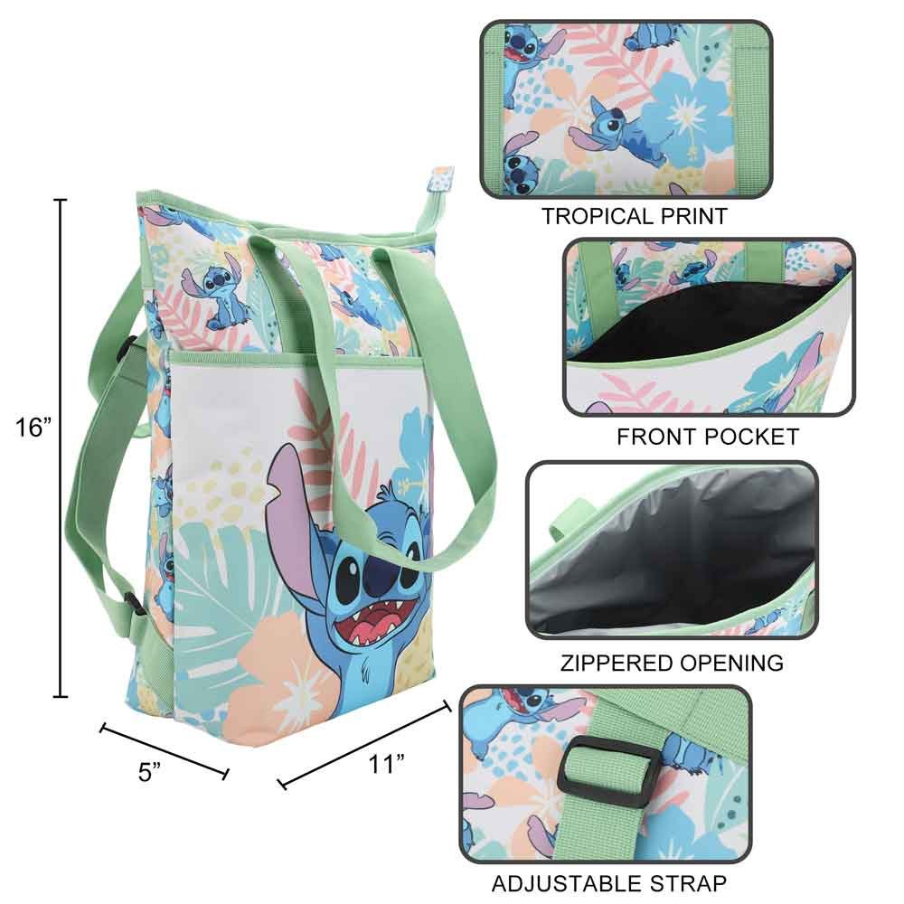 Disney Stitch Insulated Lunch Tote Bag