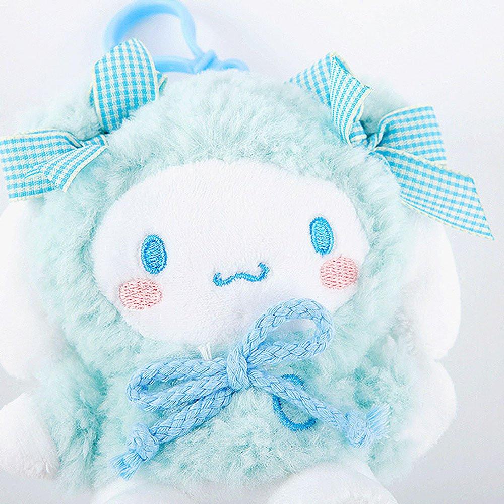 Sanrio Kuromi Fluffy Hoodie Clip-On Plush
